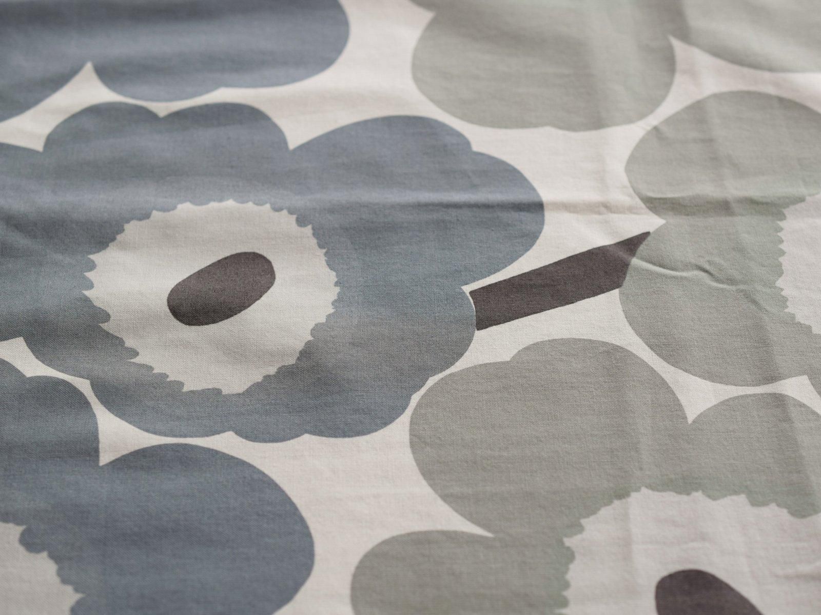 Marimekko Unikko ブルー グレー ファブリック 2 101 58cm マリメッコ ウニッコ Taivas 北欧ヴィンテージ食器と雑貨のお店 Marimekko Unikko ブルー グレー ファブリック 2 101 58cm マリメッコ ウニッコ Taivas 北欧ヴィンテージ食器と雑貨のお店