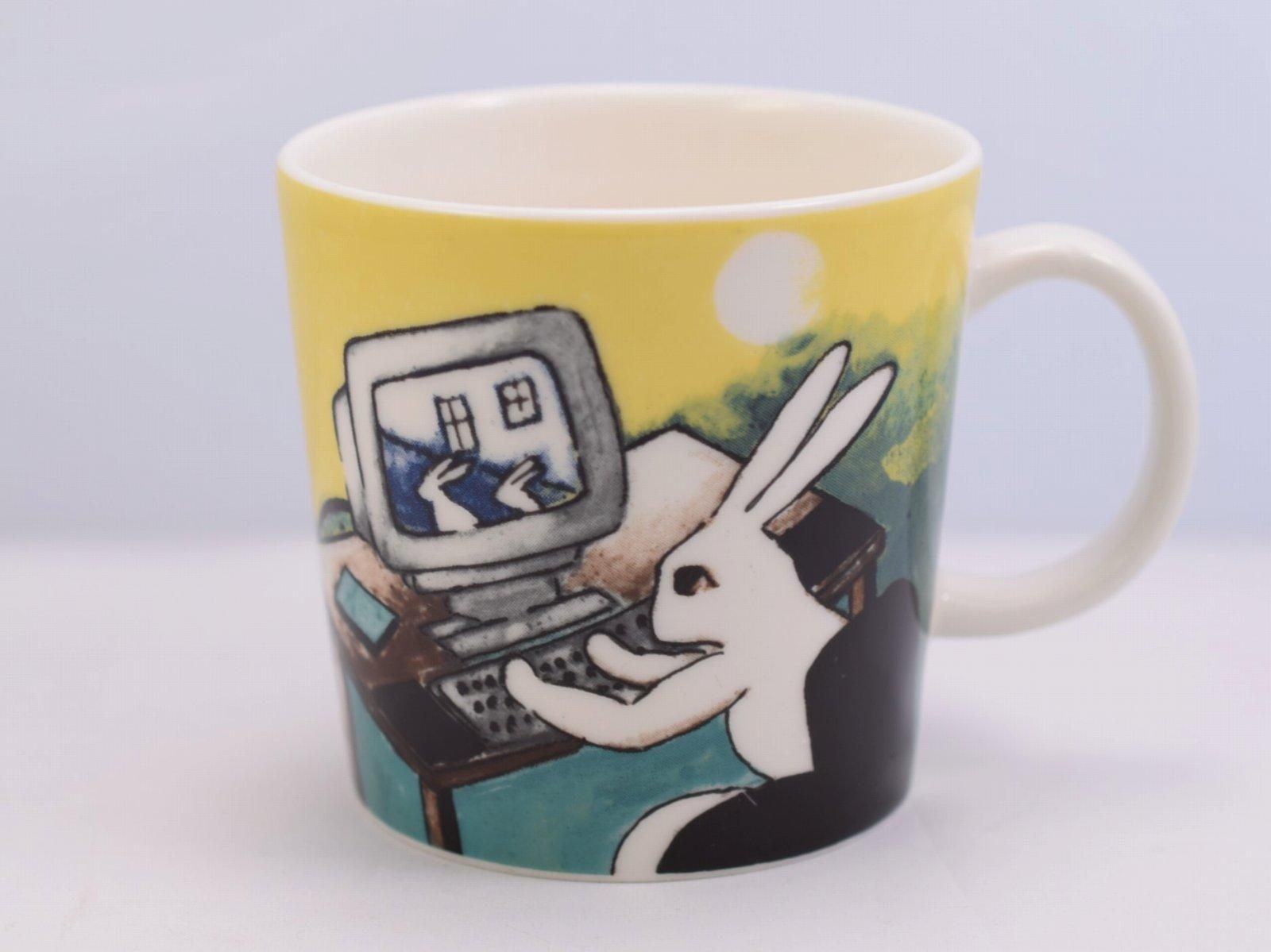 Mother Rabbit 2003年 ヘルヤ マグカップ アラビア マグ 1Iittala