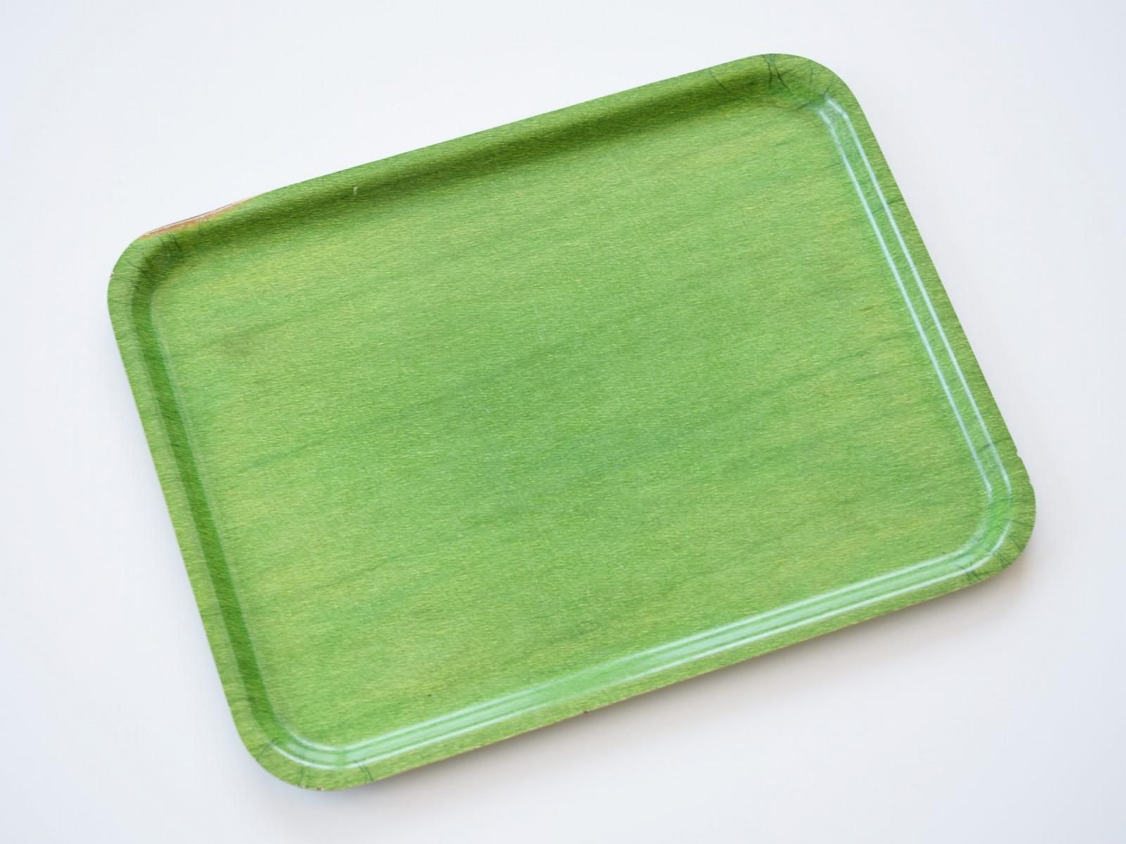 北欧 ヴィンテージ 籐チーク トレイ スウェーデン製 北欧ビンテージ