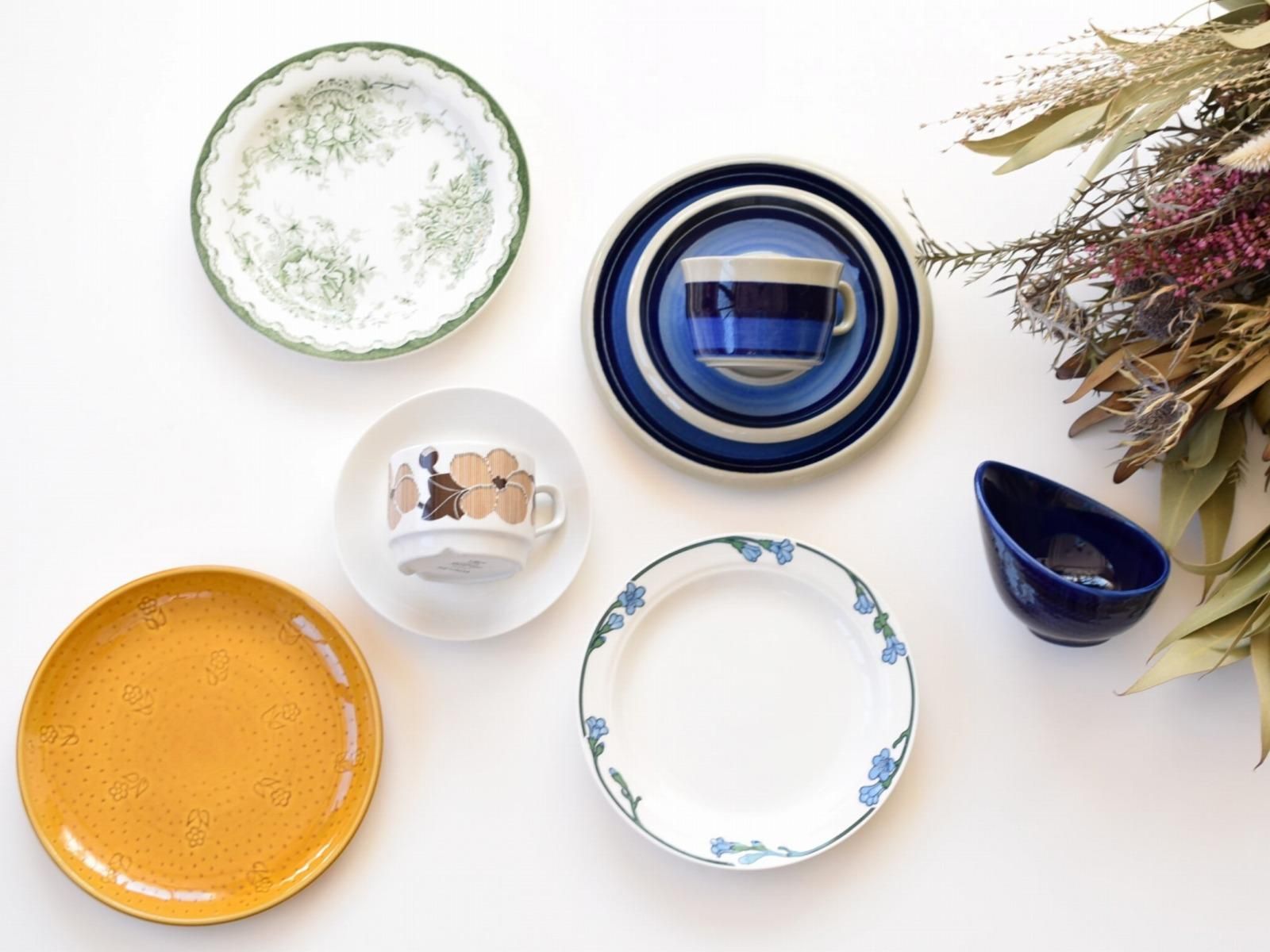 スゥエーデンロールストランド　Ingrid　イングリッド　１７Cm プレート5枚 スゥエーデンロールストランド Ingrid イングリッド 17Cm