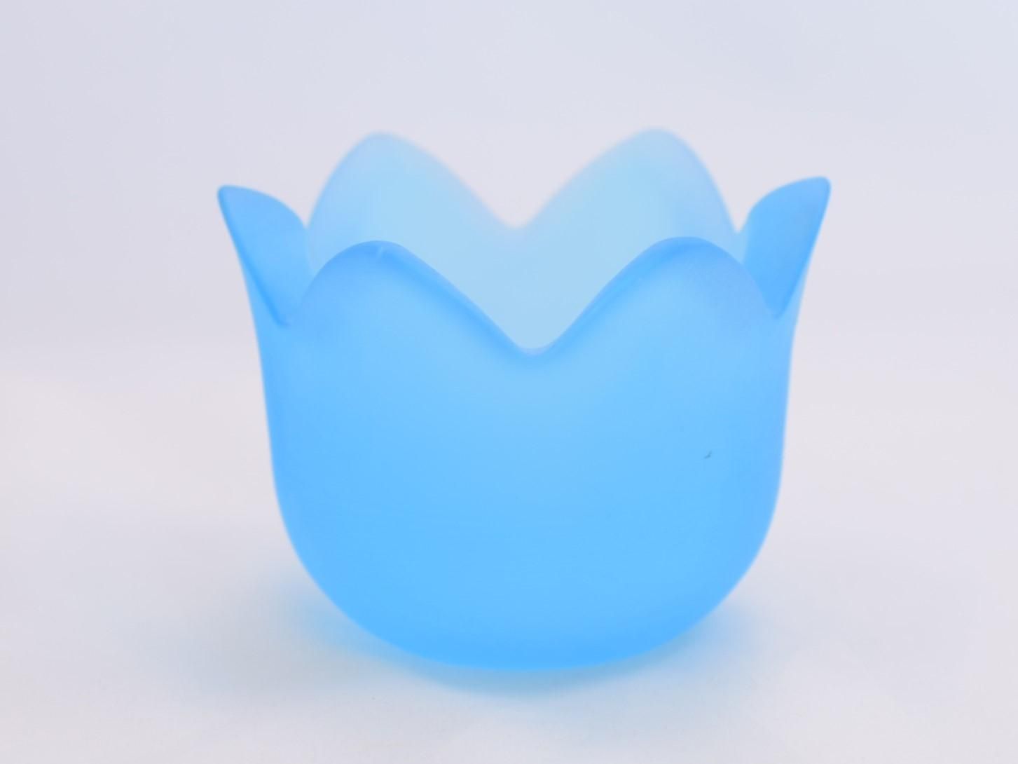 iittala TULIP キャンドルホルダー (フロストブルー) Lサイズ