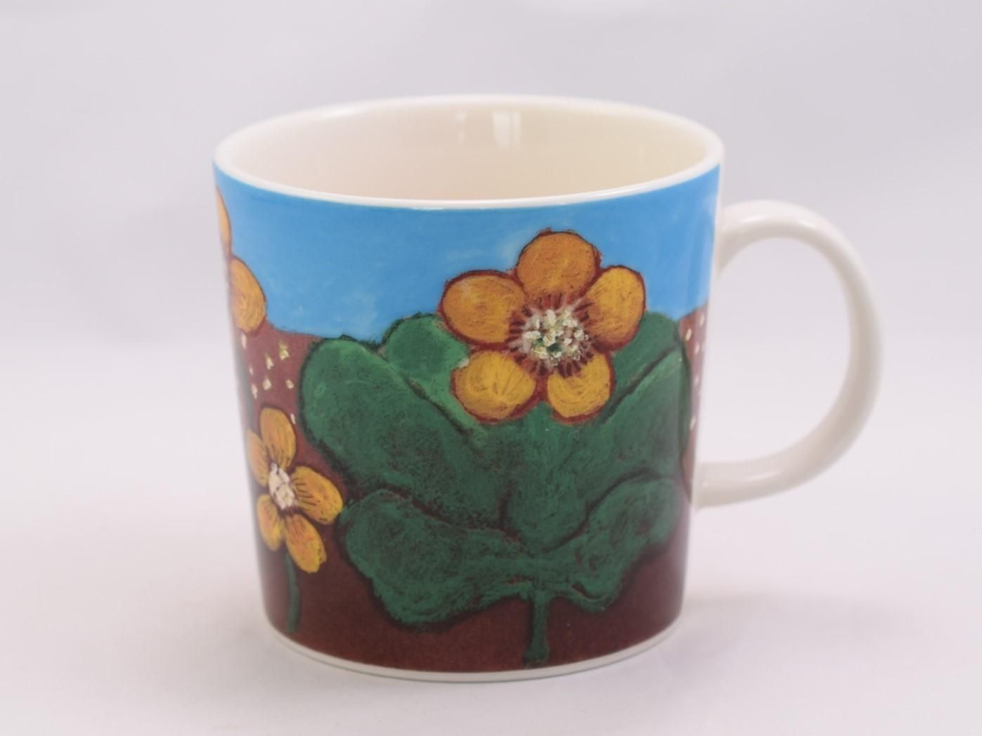 ARABIA Helja Collection フラワーマグカップ Marsh Marigold