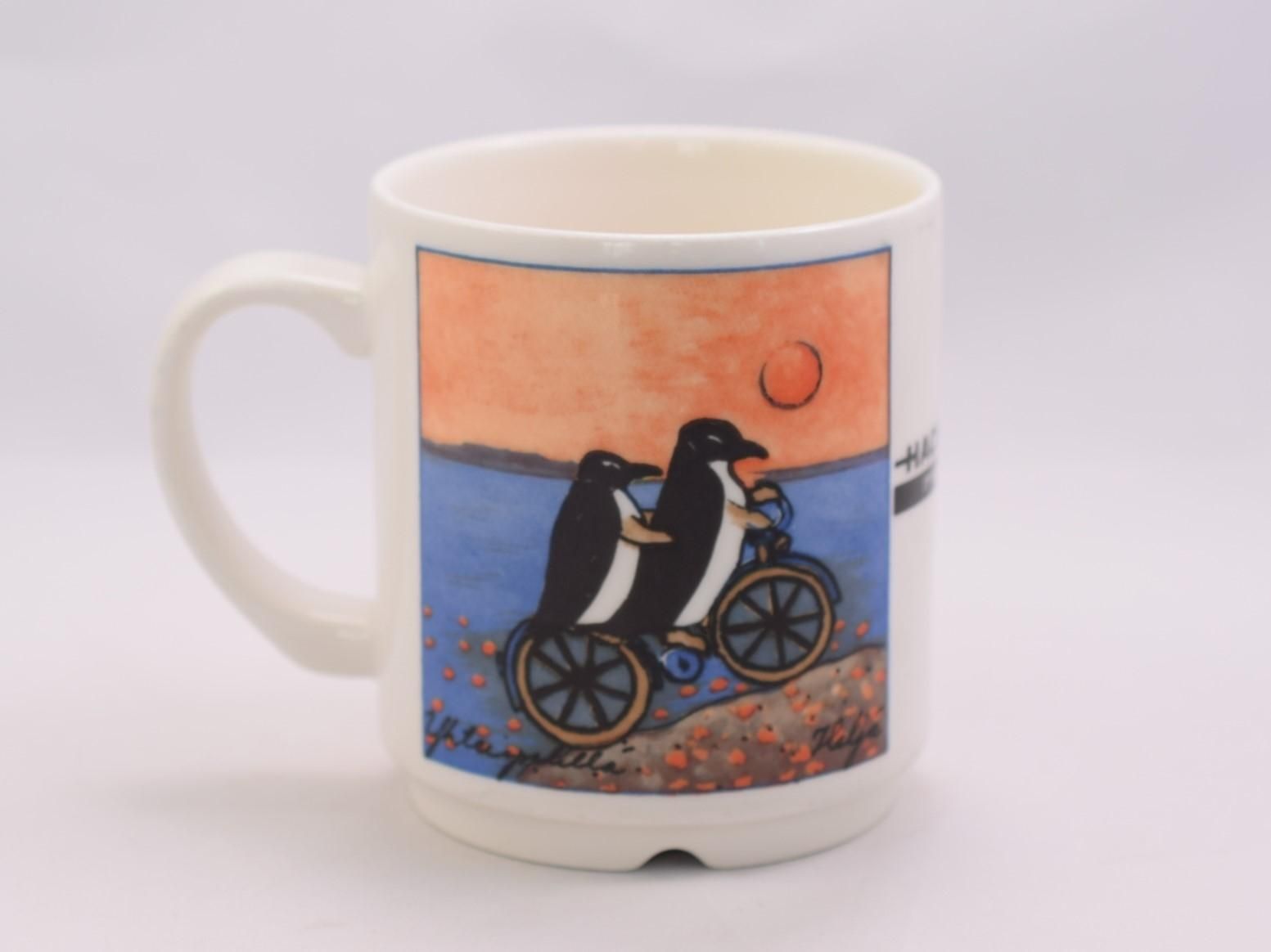 ARABIA Yhteispelilla ペンギンマグカップ (2) ヘルヤ・リウッコ