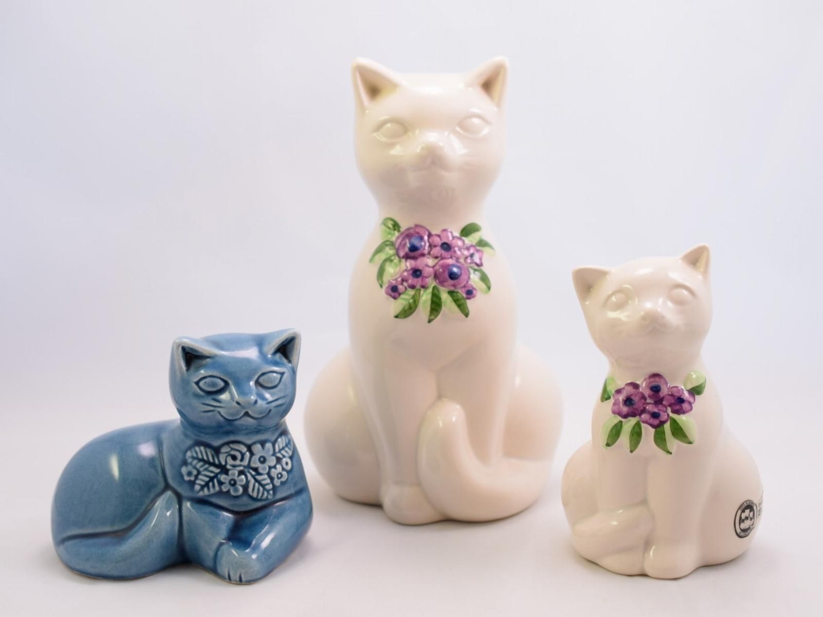 T様専用】 DECO社 Rosa Ljung ねこのオブジェ (ダークブルー
