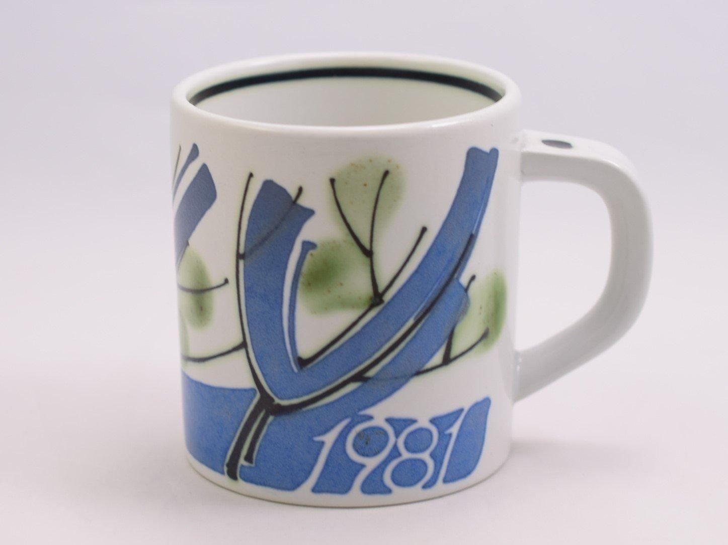 Royal Copenhagen イヤーマグ 1981年 Sサイズ (1) ロイヤル Royal Copenhagen イヤーマグ 1981年 Sサイズ (1) ロイヤル
