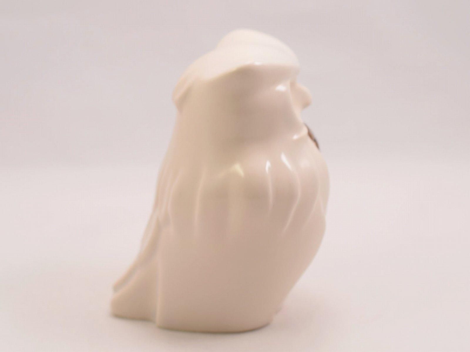 DECO社 Rosa Ljung フクロウのオブジェ (ホワイト×ブラウン