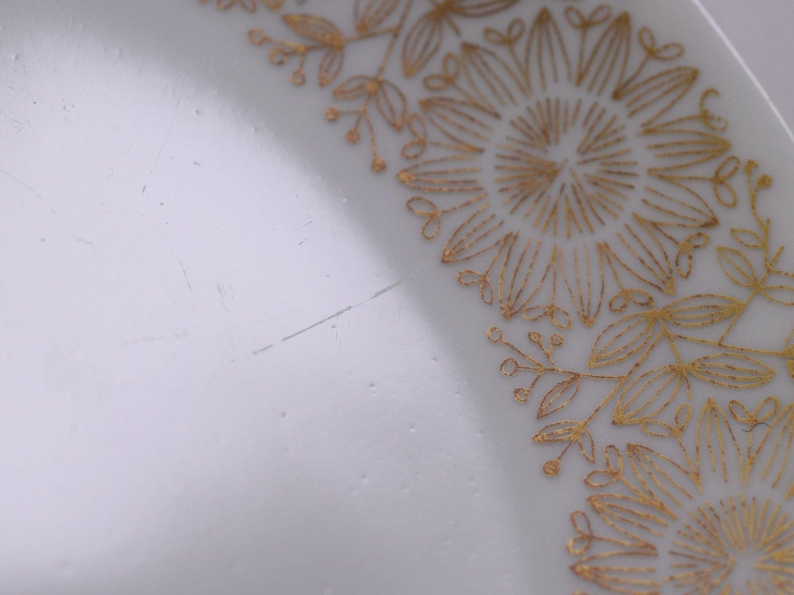 ARABIA　フィリグラン Filigran　ケーキプレート　３枚セット ARABIA フィリグラン Filigran ケーキプレート 3枚セット