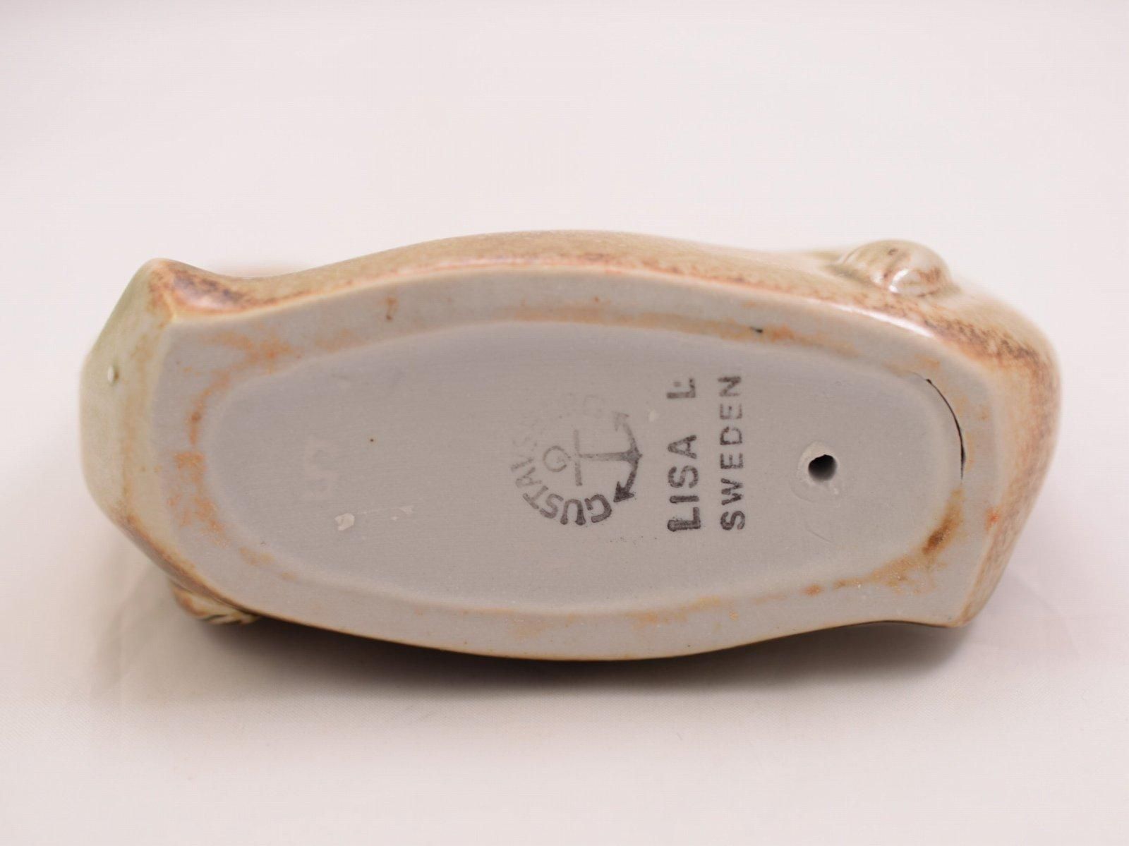 Lisa Larson Gustavsberg Noaks ark Sjolejon ノアの方舟 セイウチ