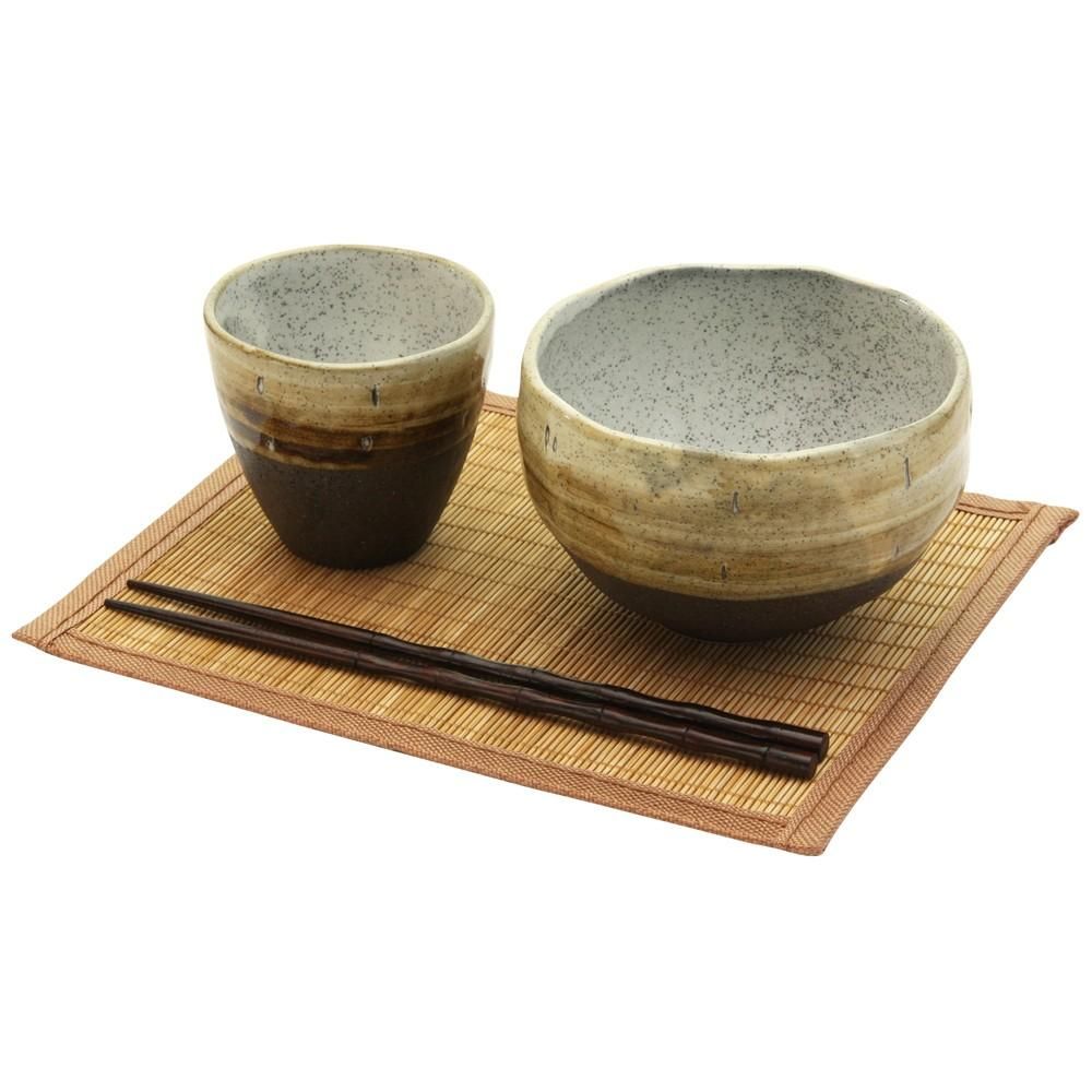 【SALE】【CASA & CASA】美濃焼 ごはん4点セット - The Secret Bean