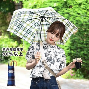 <img class='new_mark_img1' src='https://img.shop-pro.jp/img/new/icons16.gif' style='border:none;display:inline;margin:0px;padding:0px;width:auto;' />【SALE】2color◆マドラスチェック折り畳み傘