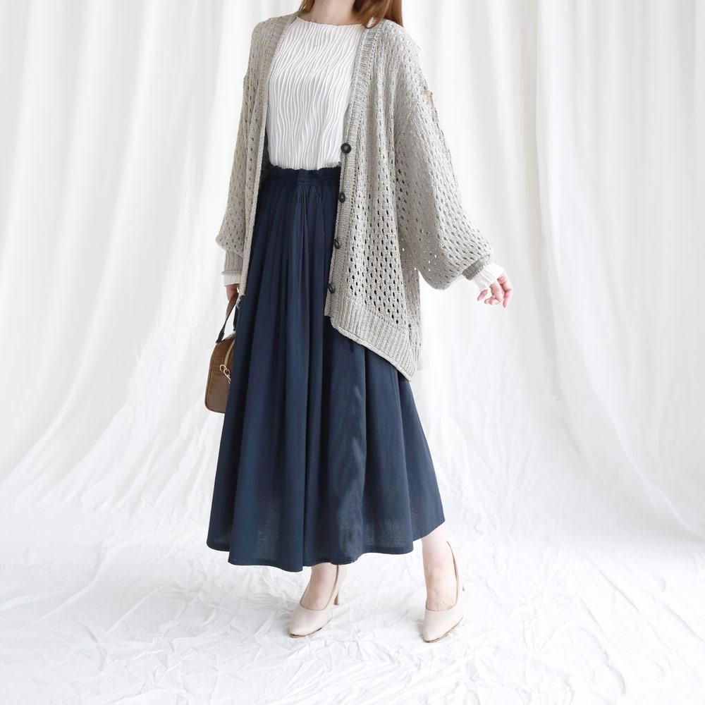 SALE】【ゆうパケ】3color◇テープヤーン 透かし編み SALE】【ゆうパケ】3color◇テープヤーン 透かし編み