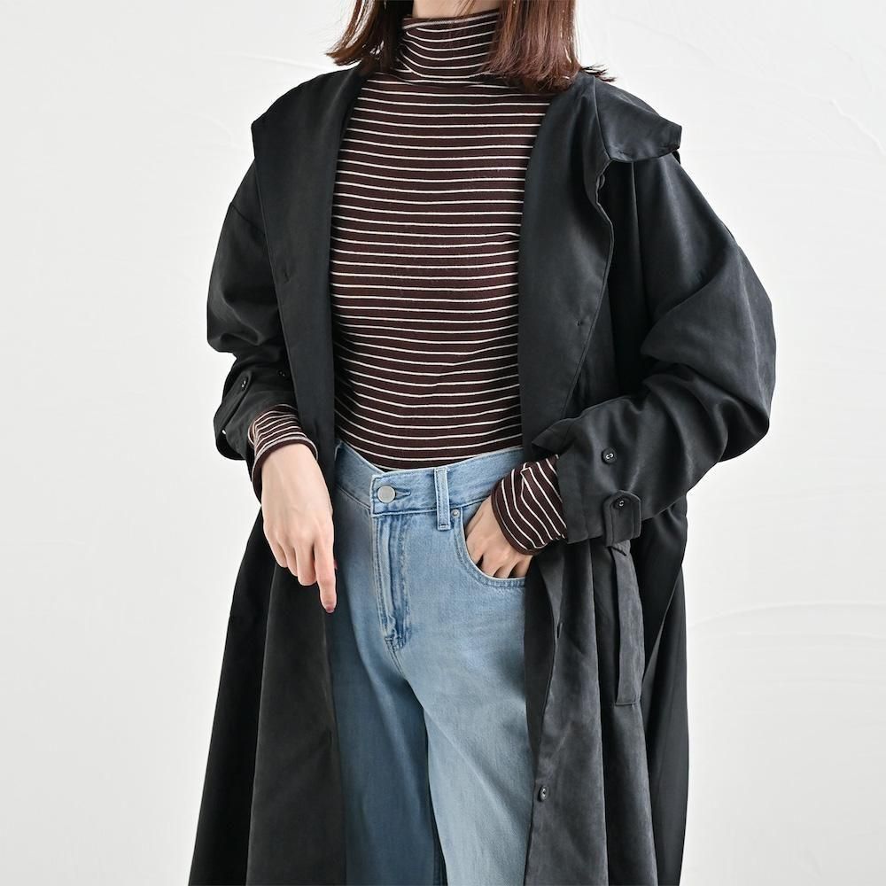 SALE】バックプリーツスプリングコート - The Secret Bean