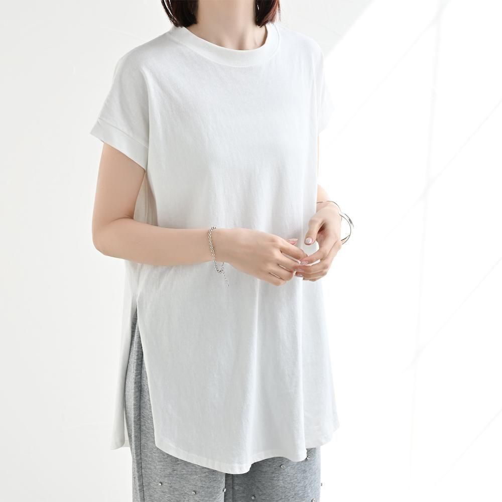 ゆうパケ】USAコットン100％ ラウンドヘムTシャツ - The Secret Bean