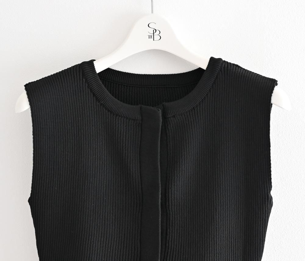 ゆうパケ】軽量ペプラムチュニック丈ベスト - The Secret Bean