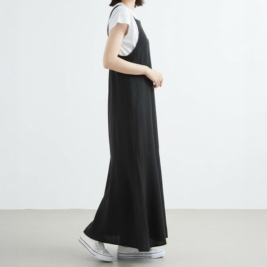 希少色 MYLAN バックリボン ワンピース 麻100% 希少色 MYLAN バック