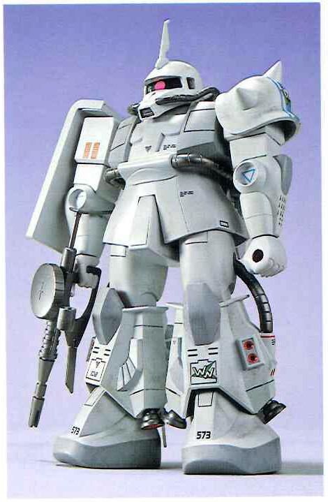 MSV 1/100 MS-06R ザクII シン・マツナガ大尉機 プラモデル 機動