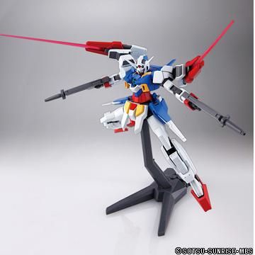 HG 1/144 ガンダムAGE-2 ダブルバレット | バンダイによる、遊び