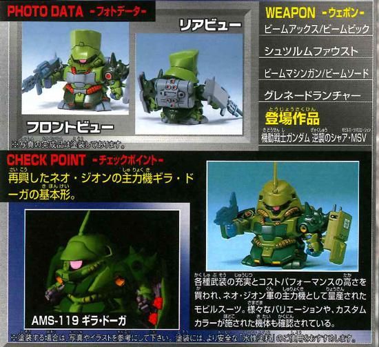SDガンダムGジェネレーション06 ギラ・ドーガ改｜バンダイ