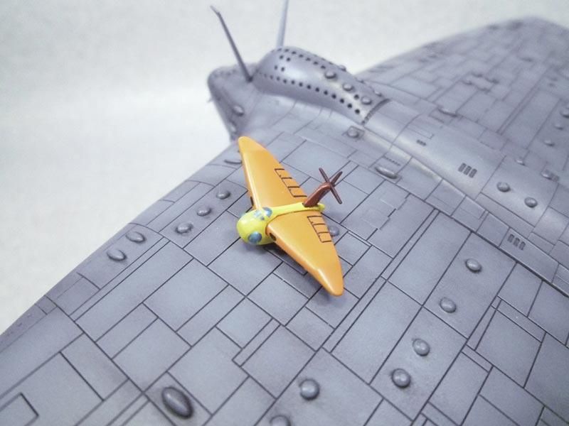 1/700 空中要塞ギガント 未来少年コナン プラモデル アオシマ