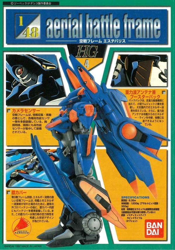 爆買いしたくなる エステバリス 1/48 空戦フレーム プラモデル 機動戦艦ナデシコ 模型製作用品