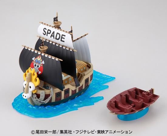 ワンピース偉大なる船コレクション スペード海賊団の海賊船 プラモデル