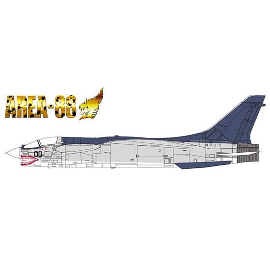 1/72　エリア88　F-8E　クルーセイダー 風間 真　完成品