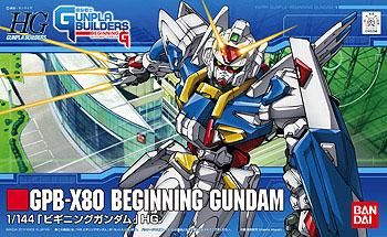 HG 1/144 GPB-X80 ビギニングガンダム 模型戦士ガンプラビルダーズ ビギニングG プラモデル バンダイスピリッツ HG 1/144 GPB-X80 ビギニングガンダム 模型戦士ガンプラビルダーズ ビギニングG プラモデル バンダイスピリッツ