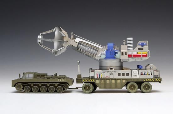サンダ対ガイラ」新世紀合金・66式メーサー殺獣光線車(新品 サンダ対ガイラ」新世紀合金・66式メーサー殺獣光線車(新品
