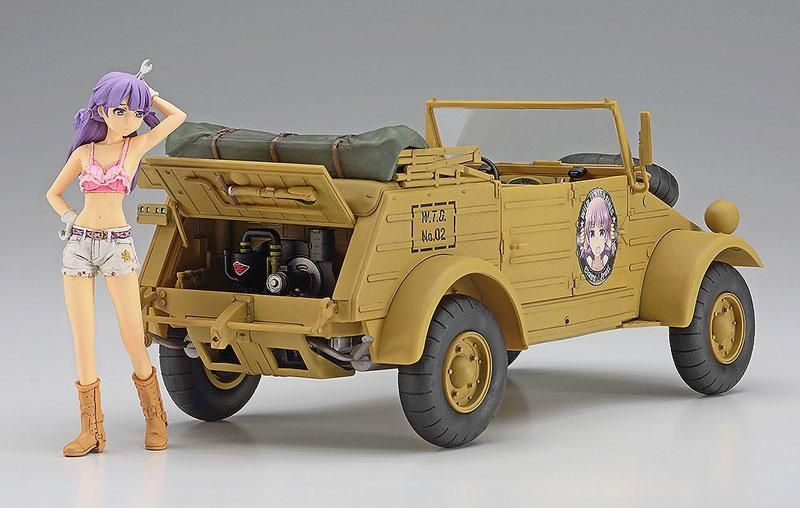 (未使用･未開封品)　ハセガワ 1/24 ワイルドたまごガールズ No.02 Pkw.K1 キューベルワーゲン 82型 クレア・フロストw/フィギュア プラモデル SP360 qdkdu57 Amazon.co.jp: ハセガワ 1/24 ワイルドたまごガールズ No.02 Pkw