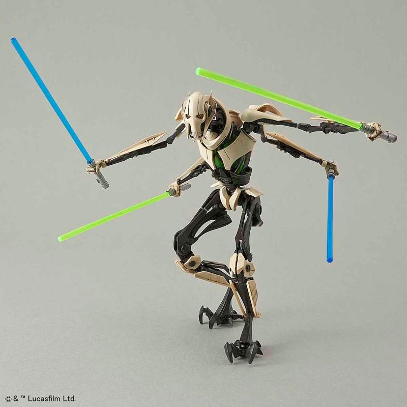 高速配送 1/12 プラモデル スターウォーズ STARWARS グリーヴァス将軍 キャラクター