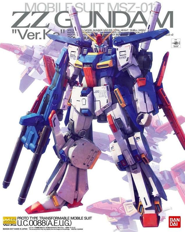 MG 1/100 ダブルゼータガンダムVer.Ka 機動戦士ガンダムZZ MG 1/100 ダブルゼータガンダムVer.Ka 機動戦士ガンダムZZ
