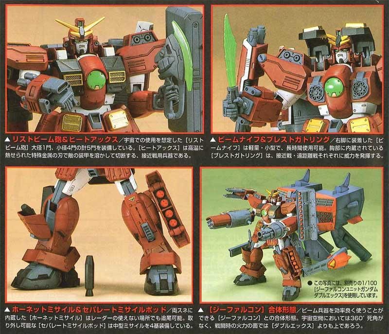 HG 1/100 GT-9600-D ガンダムレオパルドD（デストロイ） 機動新