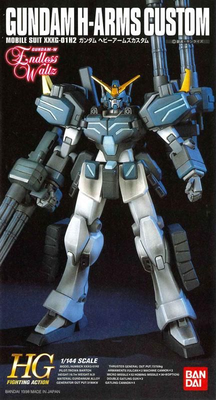 HGFA 1/144 ガンダムヘビーアームズカスタム プラモデル 新機動