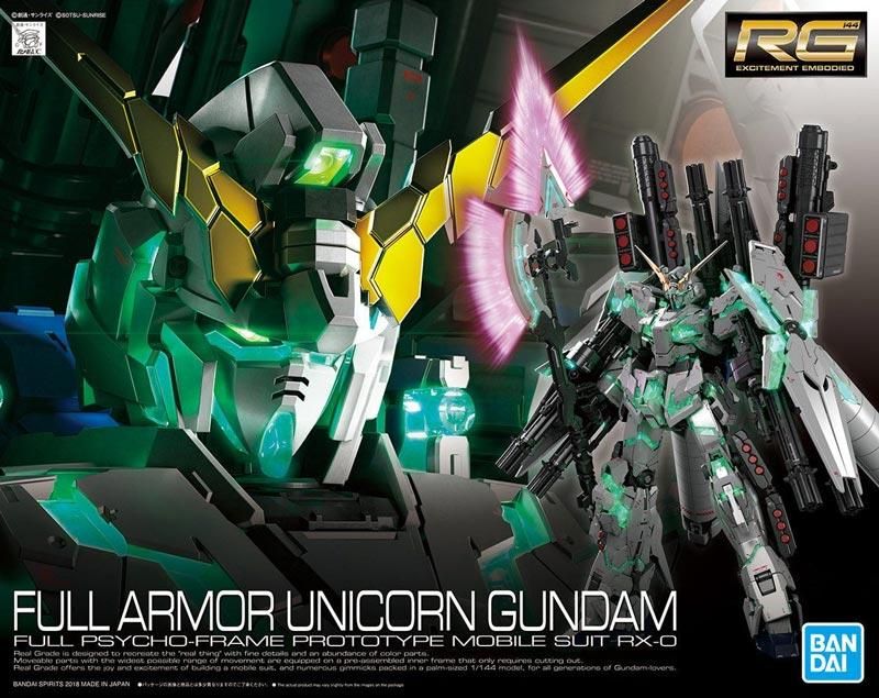 RG 機動戦士ガンダムUC ユニコーンガンダム 1/144スケール