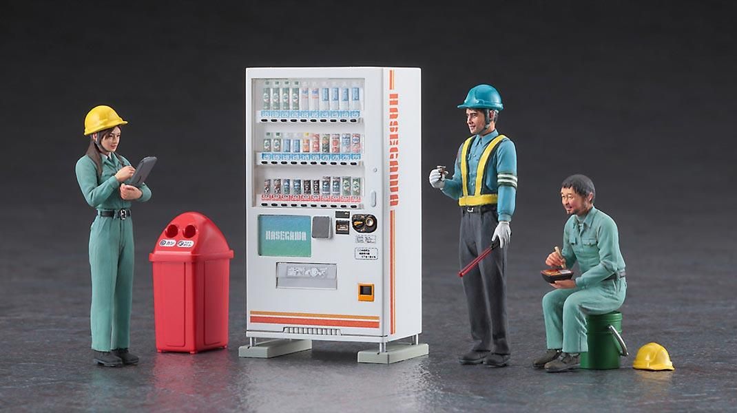 1/35 建設作業員セットB （休憩3体セット & アクセサリー