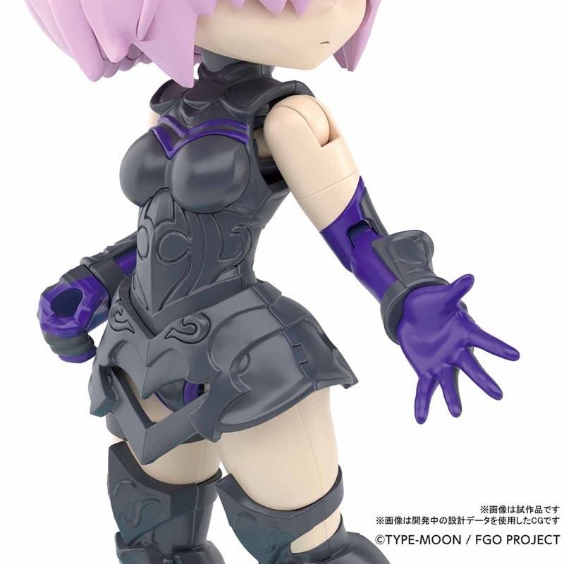 ぷちりっつ マシュ 塗装済み完成品 FGO fate grand order FGO マシュ・キリエライト ぷちりっつ バンダイ 完成品 レビュー