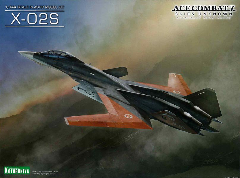 1/144 X-02S ACE COMBAT 7: SKIES UNKNOWN プラモデル コトブキヤ ...