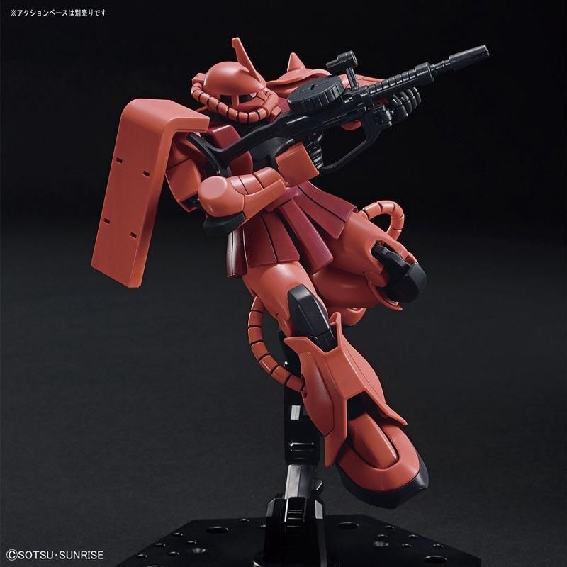 バンダイ　1/144 MS-06S 限定版　シャア少佐専用ザク　機動戦士ガンダム PTM]1/144 MS-06S シャア少佐専用ザク 限定版 「機動戦士