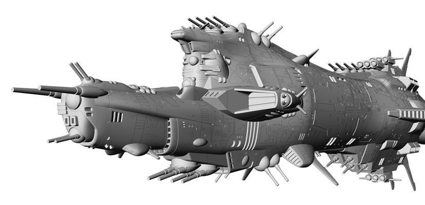 1/3000 コルドバ クラッシャージョウ プラモデル ハセガワ｜文具