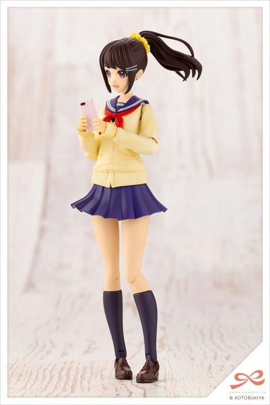 KOTOBUKIYA - 創彩少女庭園 1/10 結城まどか【桃桜高校・冬服】(ゆうきまどか) プラモデル(JK001) コトブキヤ 1/10 結城 まどか【桃桜高校・冬服】 創彩少女庭園 プラモデル