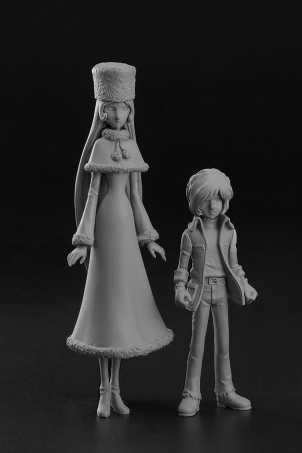 1/20 メーテル & 星野鉄郎 銀河鉄道999 レジンキット ハセガワ 1/20 メーテル & 星野鉄郎 銀河鉄道999 レジンキット ハセガワ