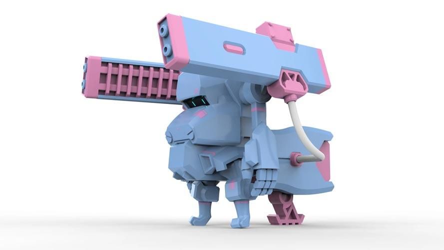 1/72 陸上自衛隊07式-II型戦車 なっちん 7式V Rail Gun