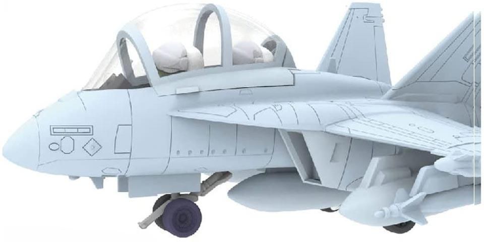 米海軍 F/A-18F スーパーホーネット 複座型 「VFA-102 米海軍 F/A-18F スーパーホーネット 複座型 「VFA-102
