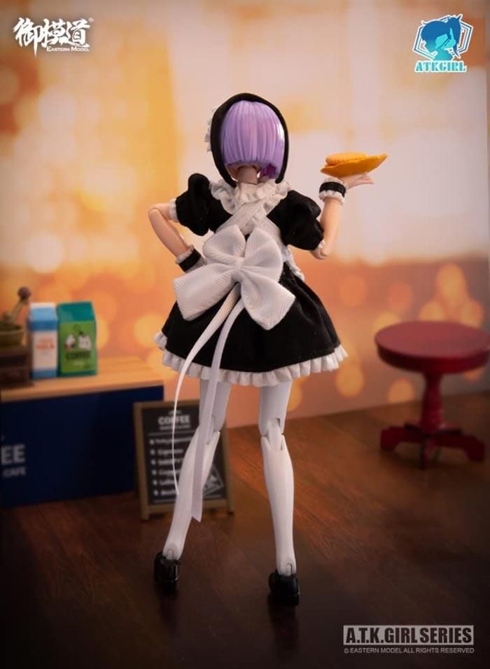 A165 1/6スケール メイド服 女性素体専用 メイド服セット Amazon | [Tbmodel] JKTOYS 1/6 フィギュア用 深田メイド ヘッド