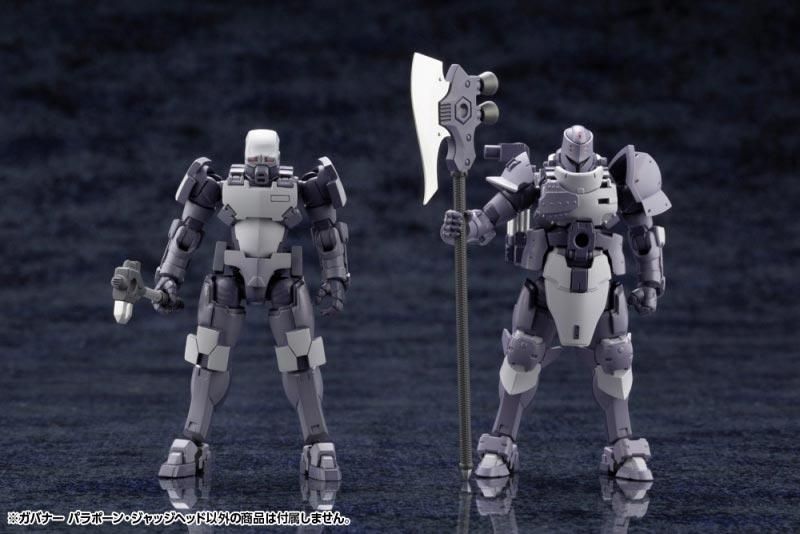 ヘキサギア　ガバナー ナイト、ジャッジヘッド塗装済み完成品 ヘキサギア ガバナー パラポーン・ジャッジヘッド プラモデル