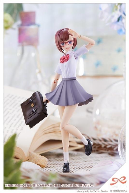 1/10 小鳥遊 暦【令法高等学校・夏服】 創彩少女庭園 プラモデル