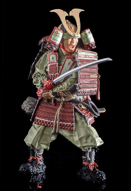PLAMAX 鎌倉時代の鎧武者」再販とあわせて新色、緑の装 Green