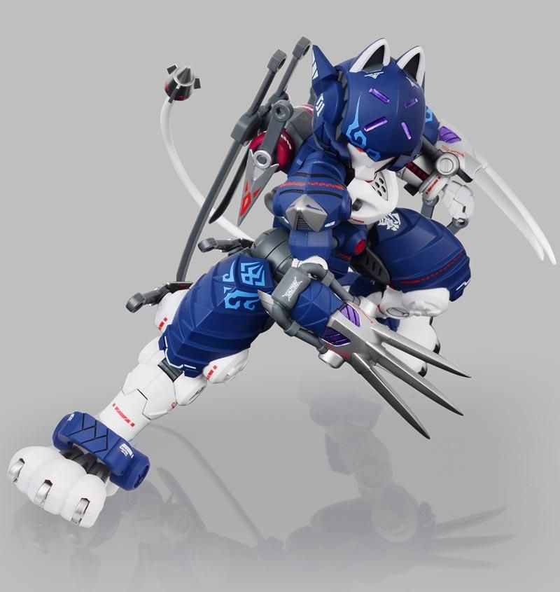 1/60 超高機動装甲・猫忍者 C.A.T-01 影 プラモデル シャオティ