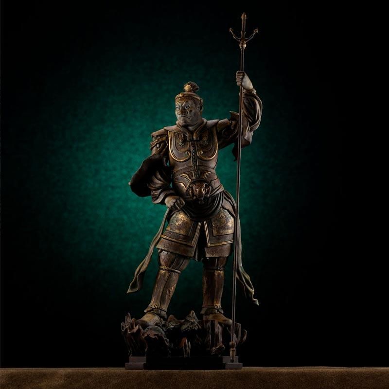 ARTPLA 四天王像 持国天 プラモデル 海洋堂