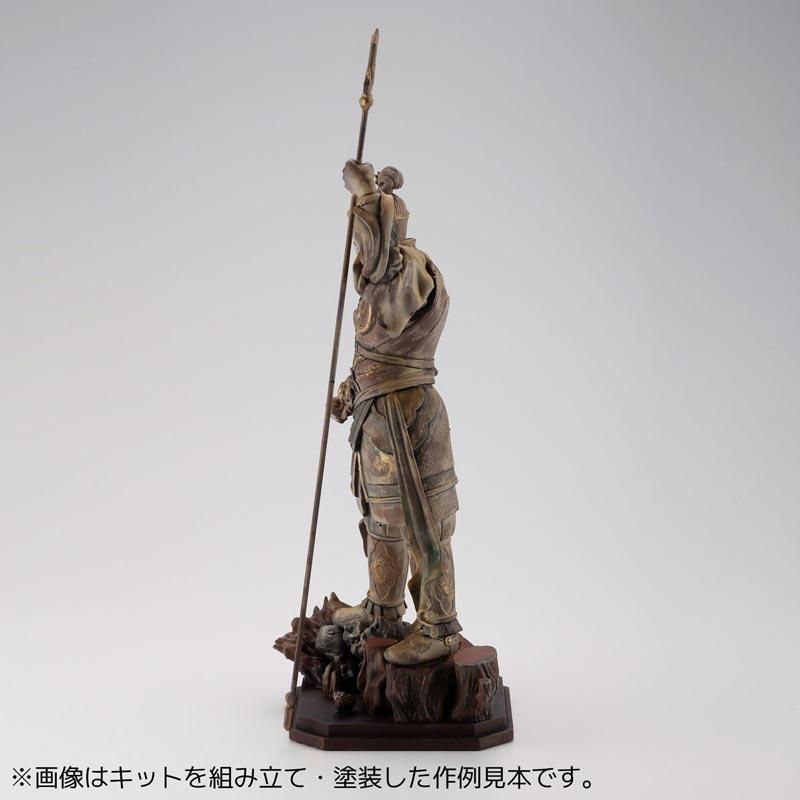 海洋堂 アートプラ 四天王像 完成品フルセット精密塗装仕上げ ARTPLA 四天王像 持国天｜プラモケイ｜海洋堂